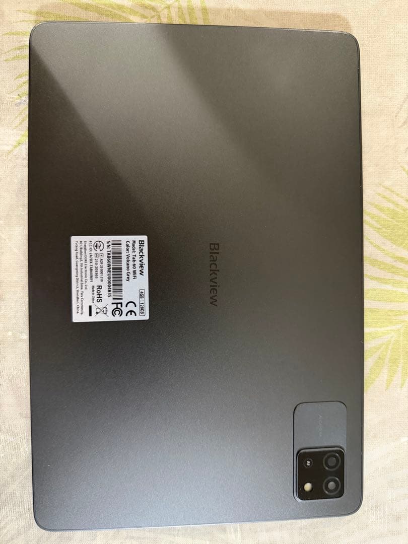 Androidタブレット本体 Blackview Tab 60 WiFi 128GB