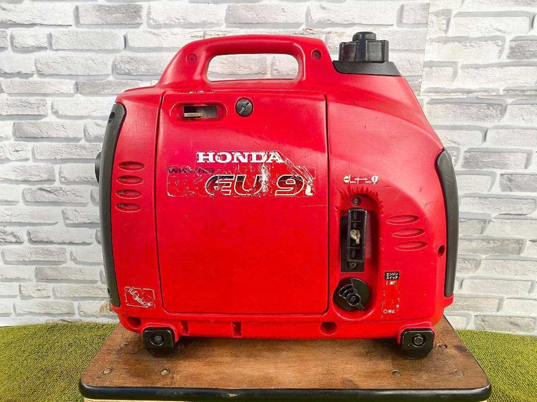 【整備済み】HONDA EU9i 発電機★軽量コンパクト即使用OK (04)
