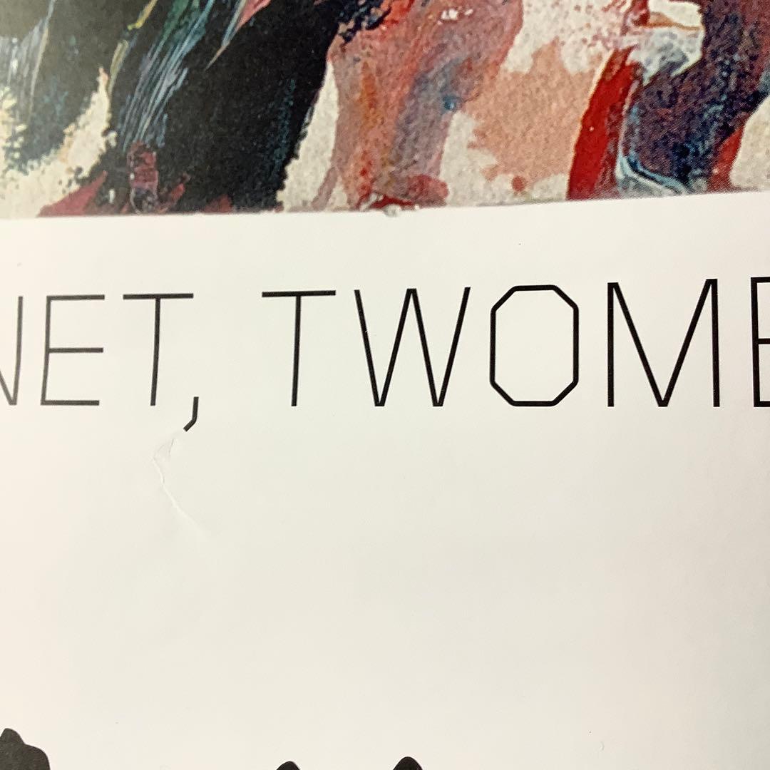 『サイ・トゥオンブリー Cy Twombly』スウェーデン現代美術館制作ポスター