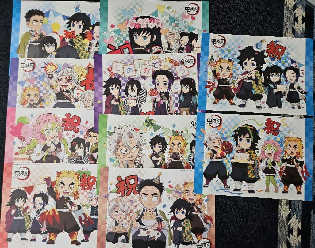 鬼滅の刃　ufotable　カフェ　ダイニング　ランチョンマット　他　148点