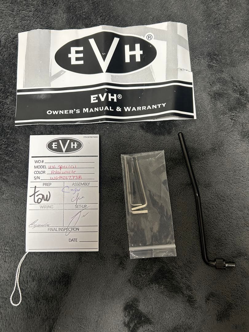 ギター EVH Wolfgang special Polar White