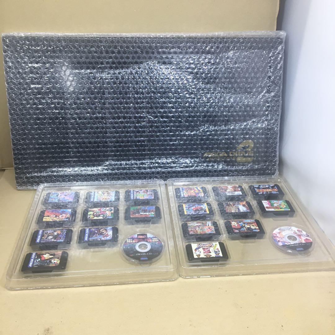 メガドライブミニ2 DXパック　カートリッジミニ&メガCDディスクミニ額装セット