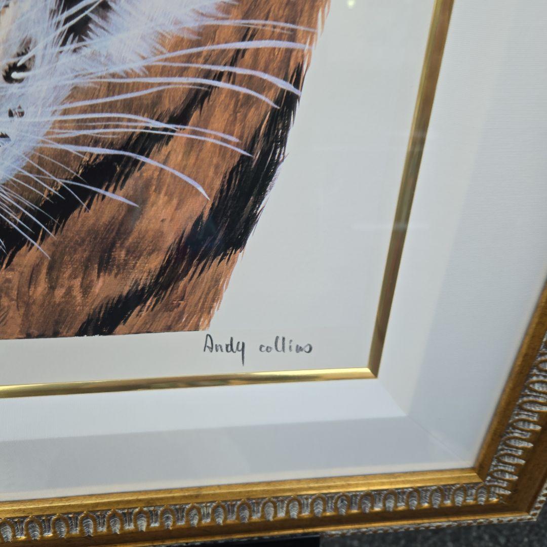 Andy Collins トラの絵画