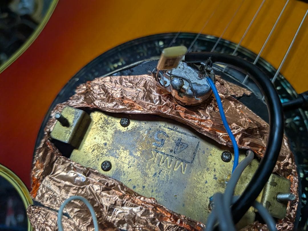 オンリーワン！CS90？ホールカバー改造fishmanプリ他　調整済は動画！