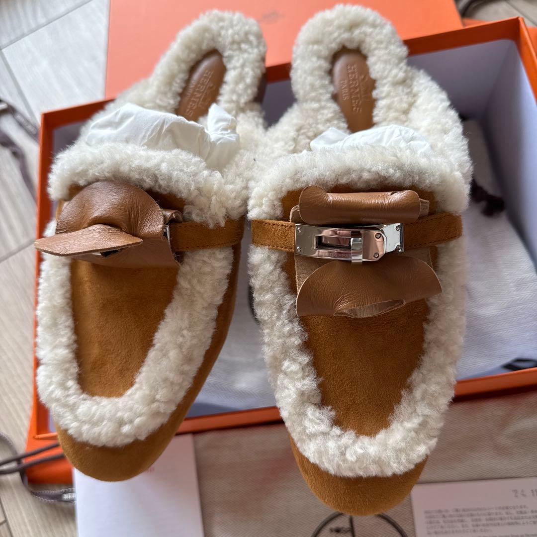 新品未使用HERMESオズミュール37ゴームートンファーキャメルケリーバーキン