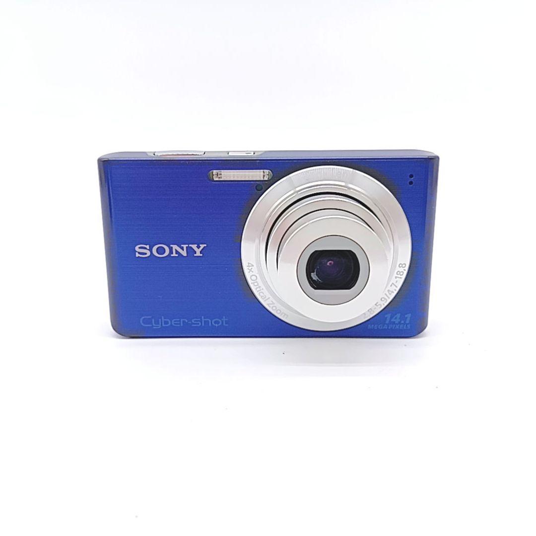 SONY Cyber-shot DSC-W610 コンデジ ブルー ソニー