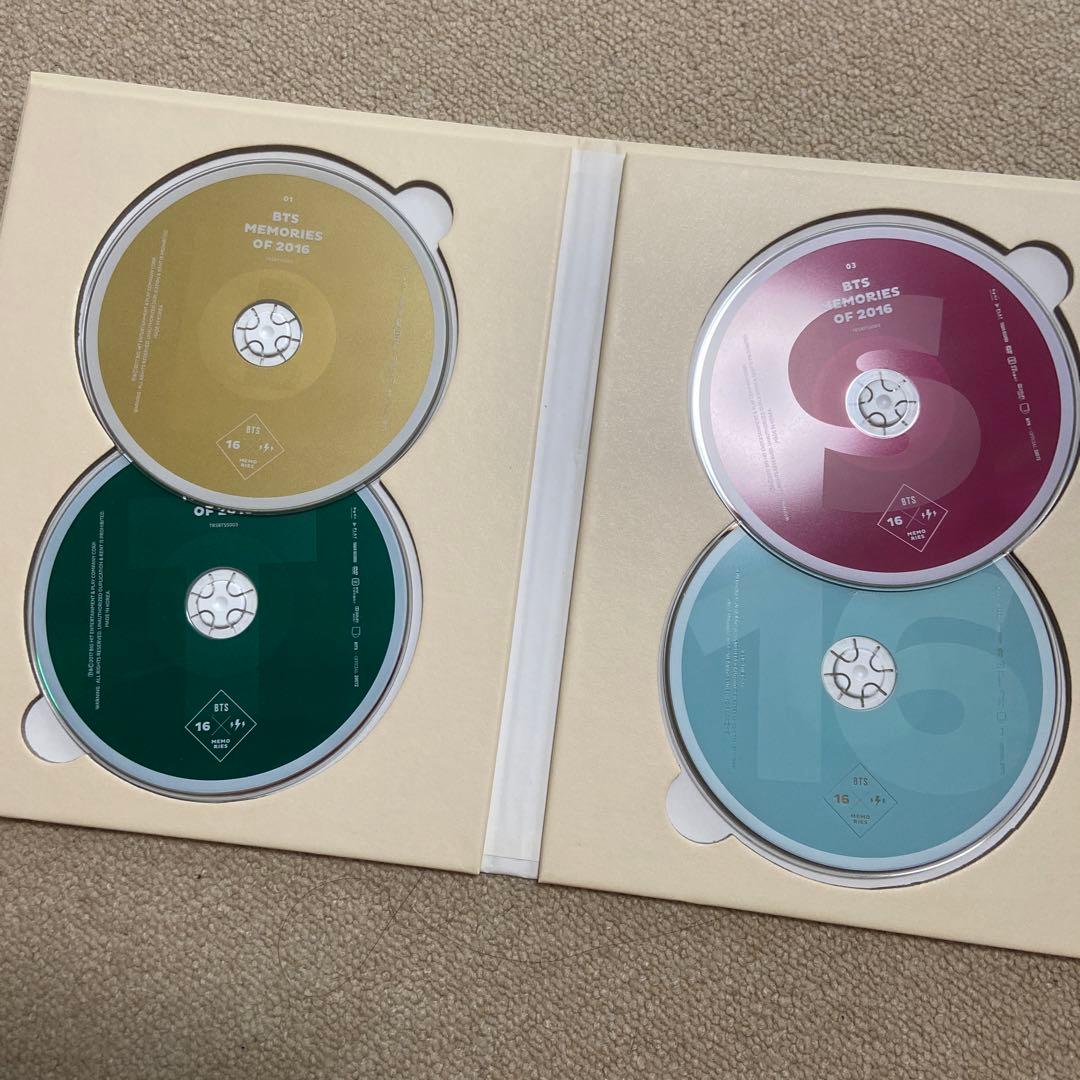 BTS MEMORIES OF 2016 トレカ付き　新品　日本語字幕付き