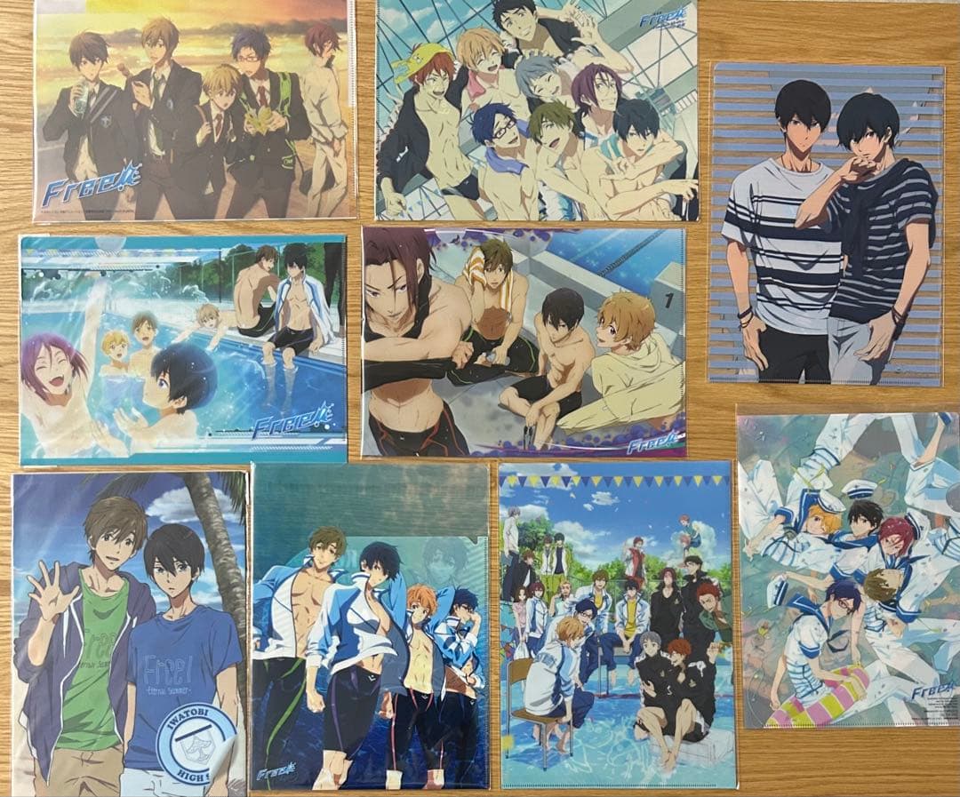 Free! ハイスピード　クリアファイル まとめ売り　100枚セット