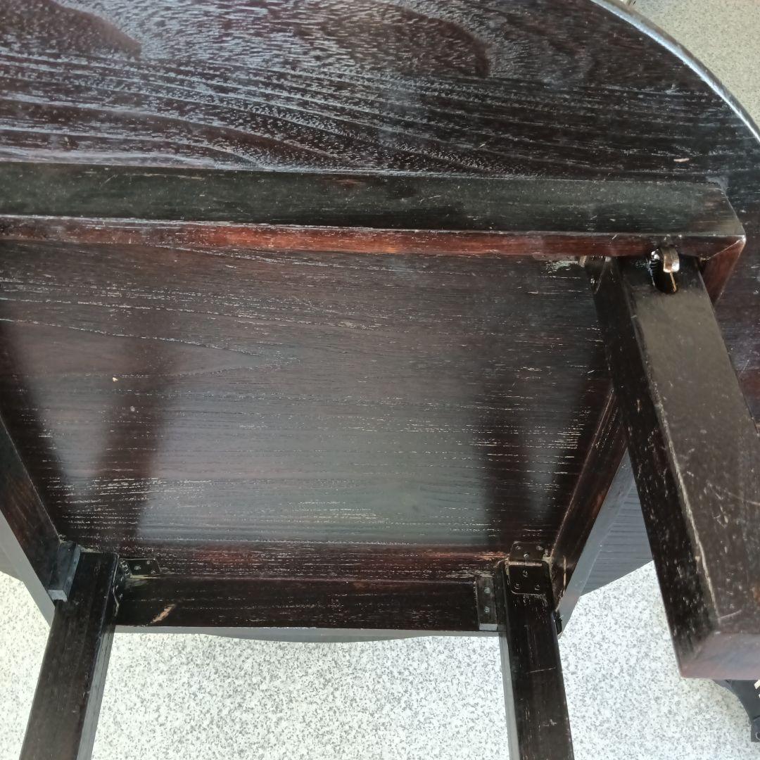 和風家具　古民家　折りたたみ式テーブル ちゃぶ台 レトロ 和風 テーブル