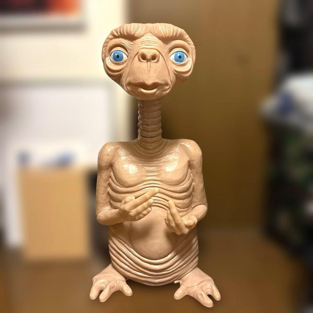 当時物 1983年製 E.T. 等身大 ランドリーボックス フィギュア 極美品