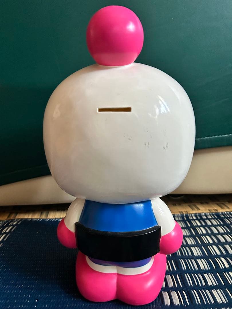 ボンバーマン　ソフビ貯金箱　約32㎝