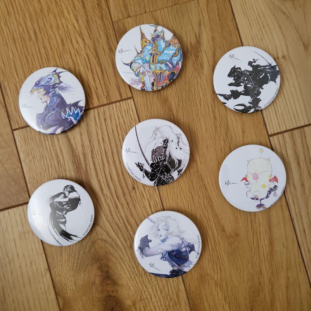 ff缶バッジ　天野喜孝