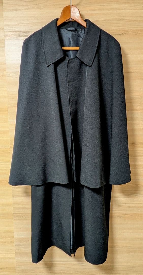トンビコート　インバネスコート　М　黒