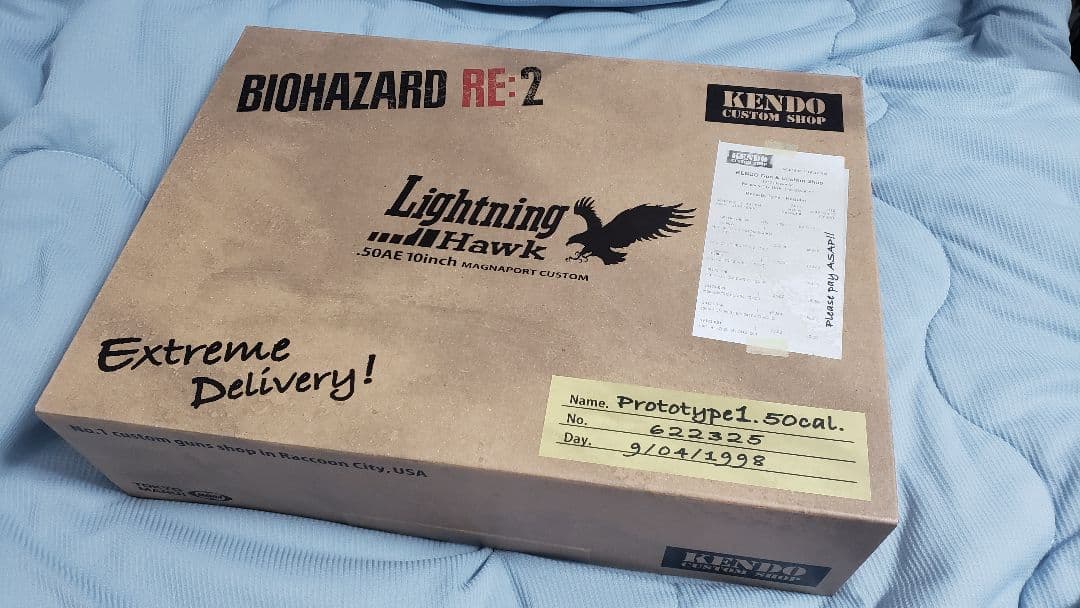 赤*人様 東京マルイ ライトニングホーク .50AE 10インチ マグナポートカ