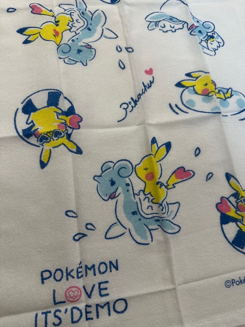 イッツデモ　ポケモン　ボディタオル 2点セット