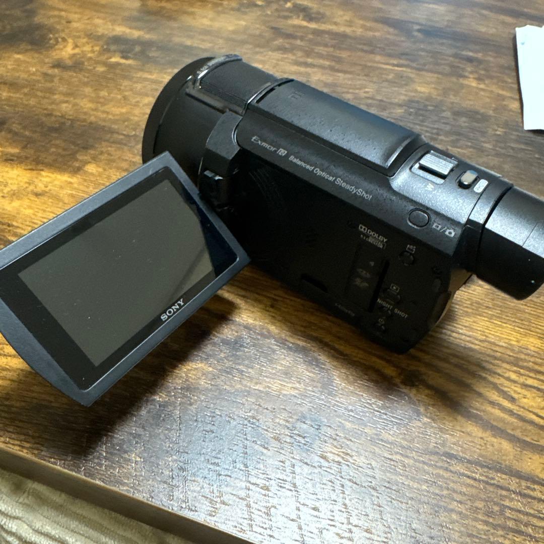 【店頭展示品】SONY FDR-AX60 ブラック ビデオカメラ