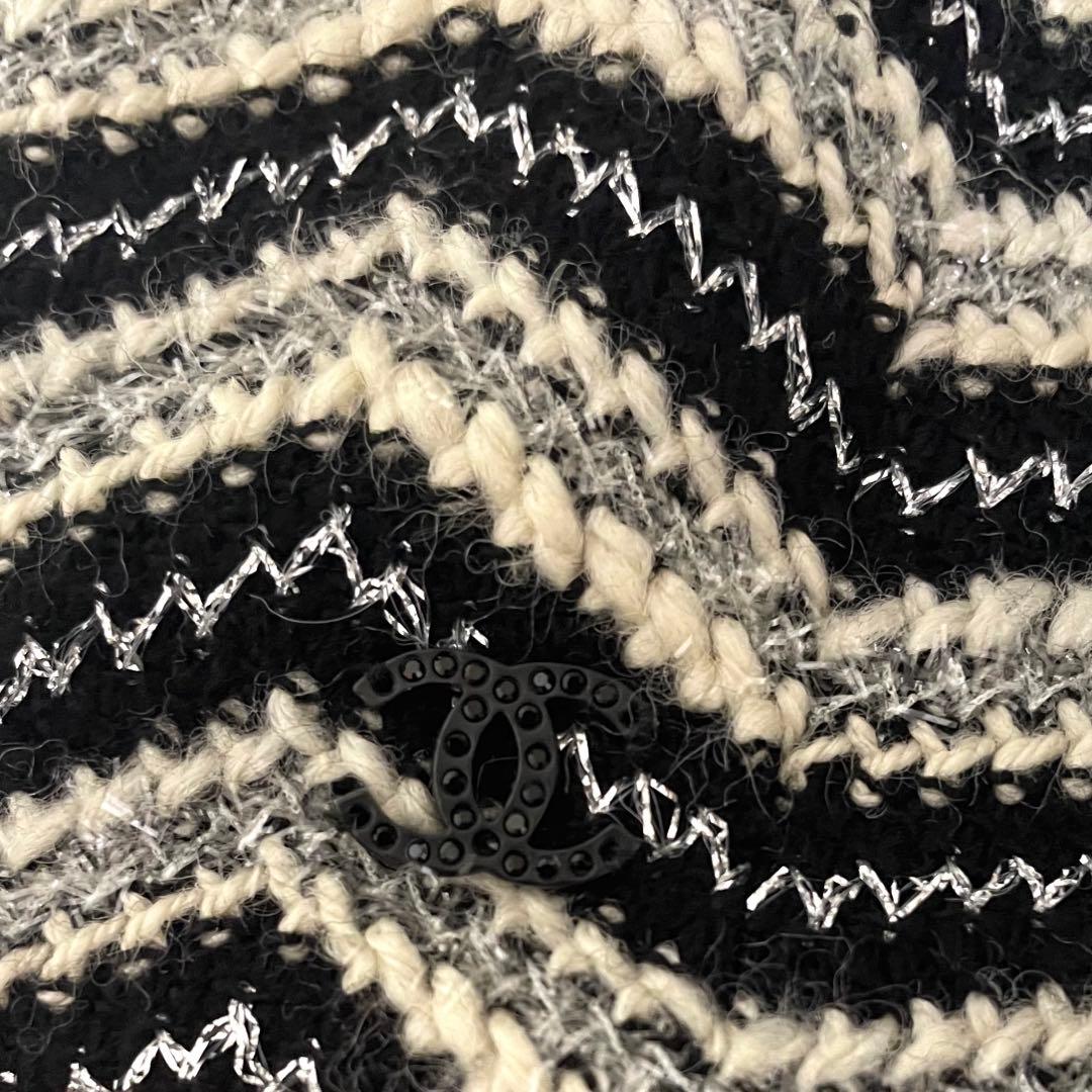 美品 CHANEL シャネル♡ツイードスカート　ココマーク M ミモレ丈 38