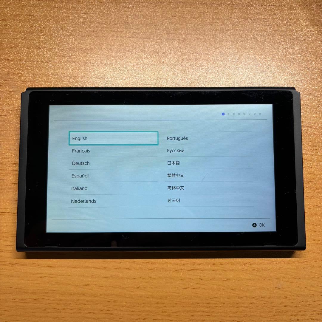 Nintendo Switch 本体のみ　スイッチ2017年　未対策