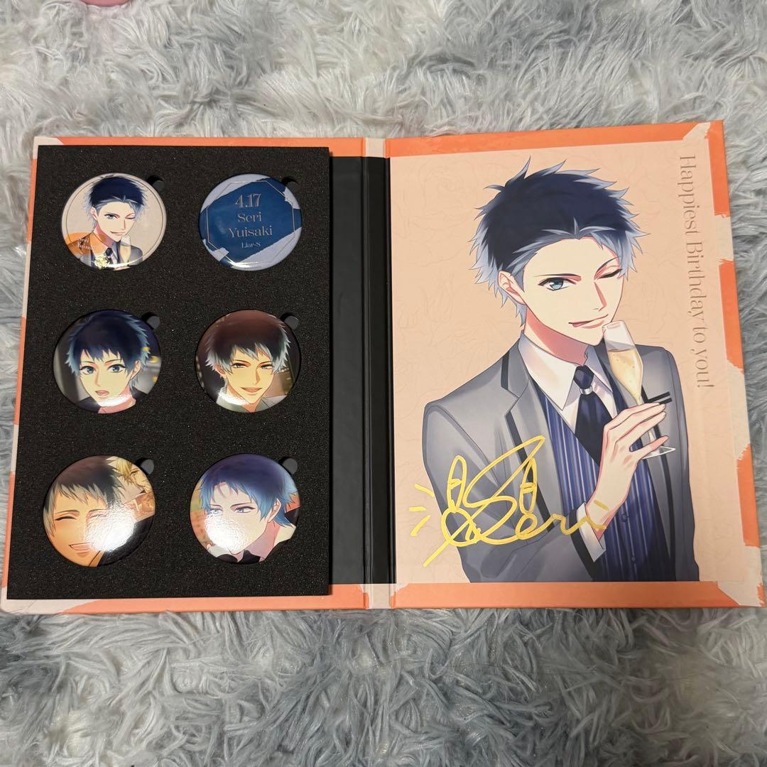 DYNAMICCHORD　結崎芹　缶バッジ　誕生日　直筆サイン