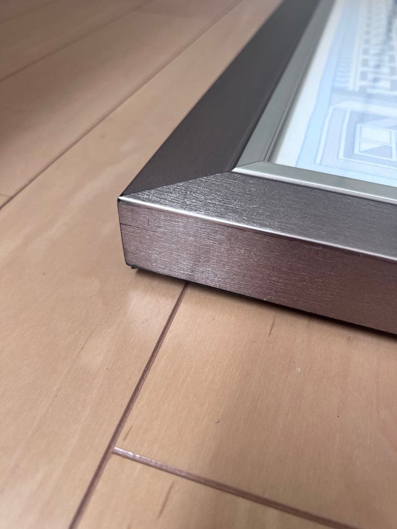 エルメス　スカーフ　額装2