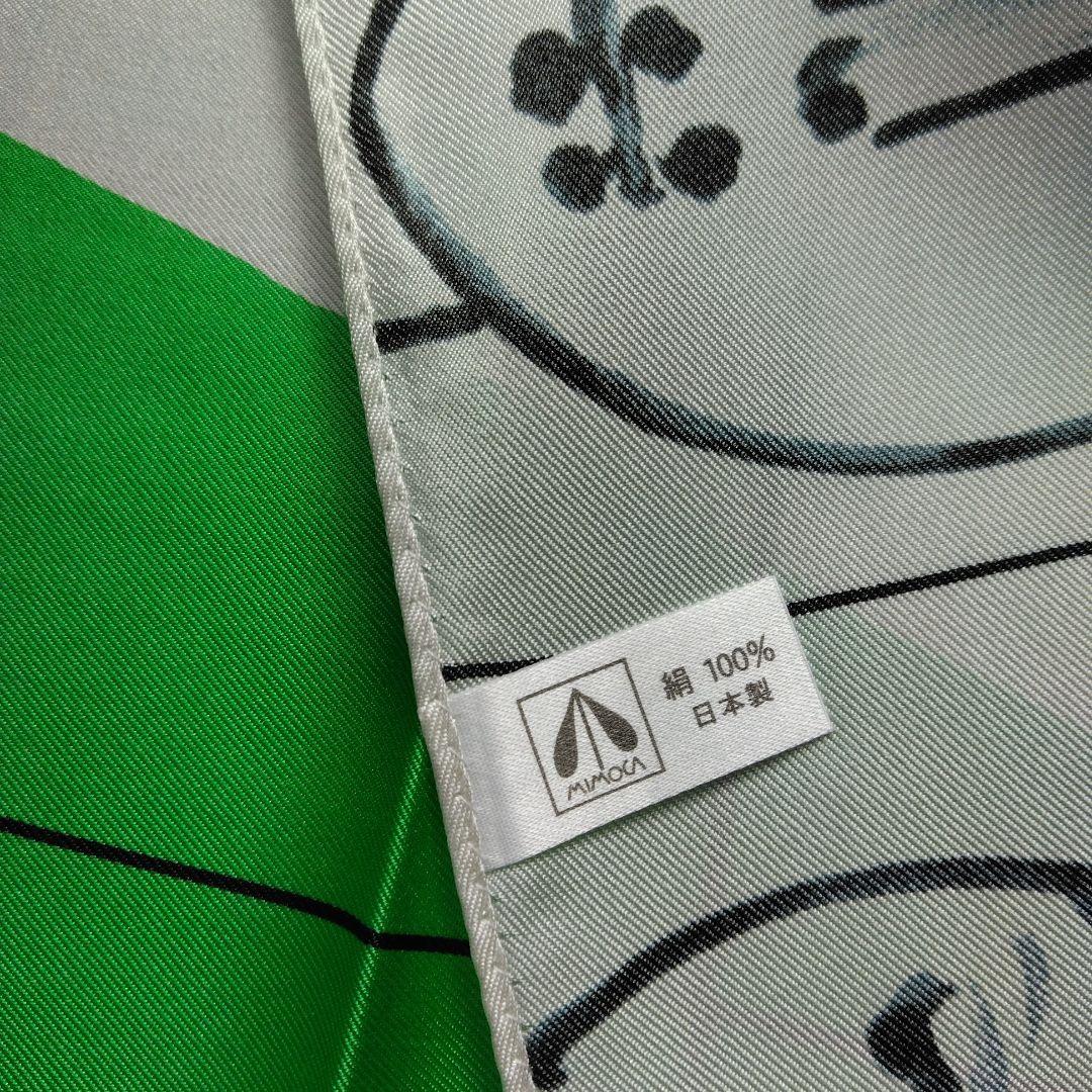 新品未使用　猪熊弦一郎　ミュージアムグッズ　シルクスカーフ「フェイス31」