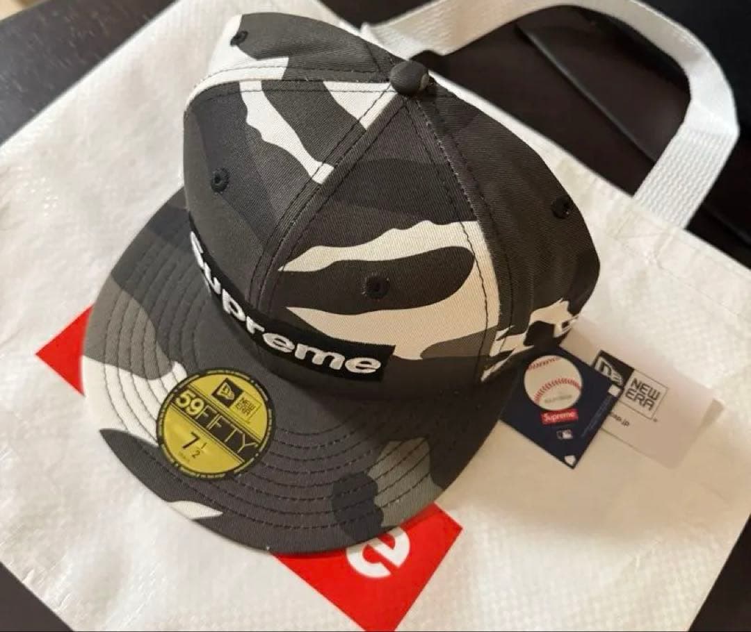 帽子 Supreme Box Logo New York Yankees Camo