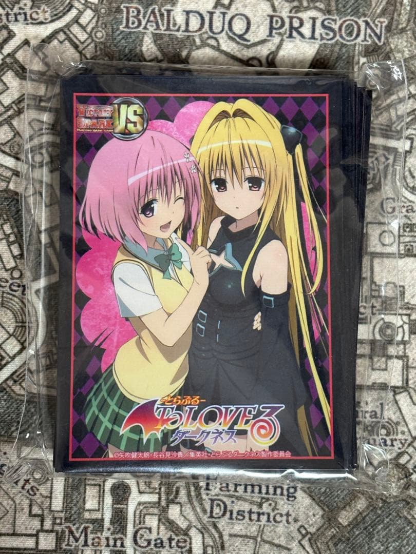 To LOVEる　ダークネス　金色の闇&モモ　スリーブ　ヴィクトリースパーク