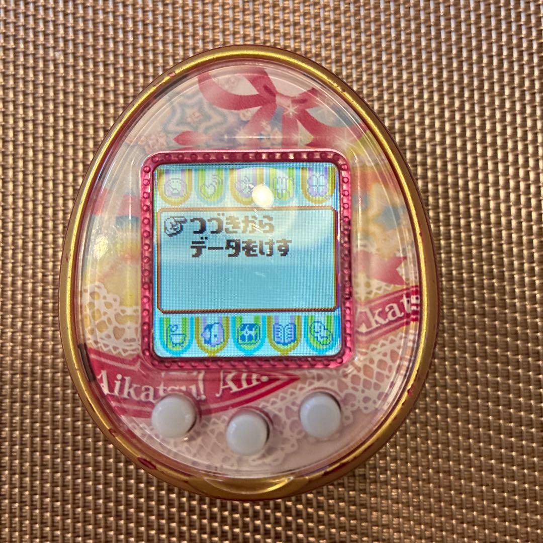 【動作確認済み】たまごっち4U ピンク ストラップ＆カバー＆4Uカード2枚付き