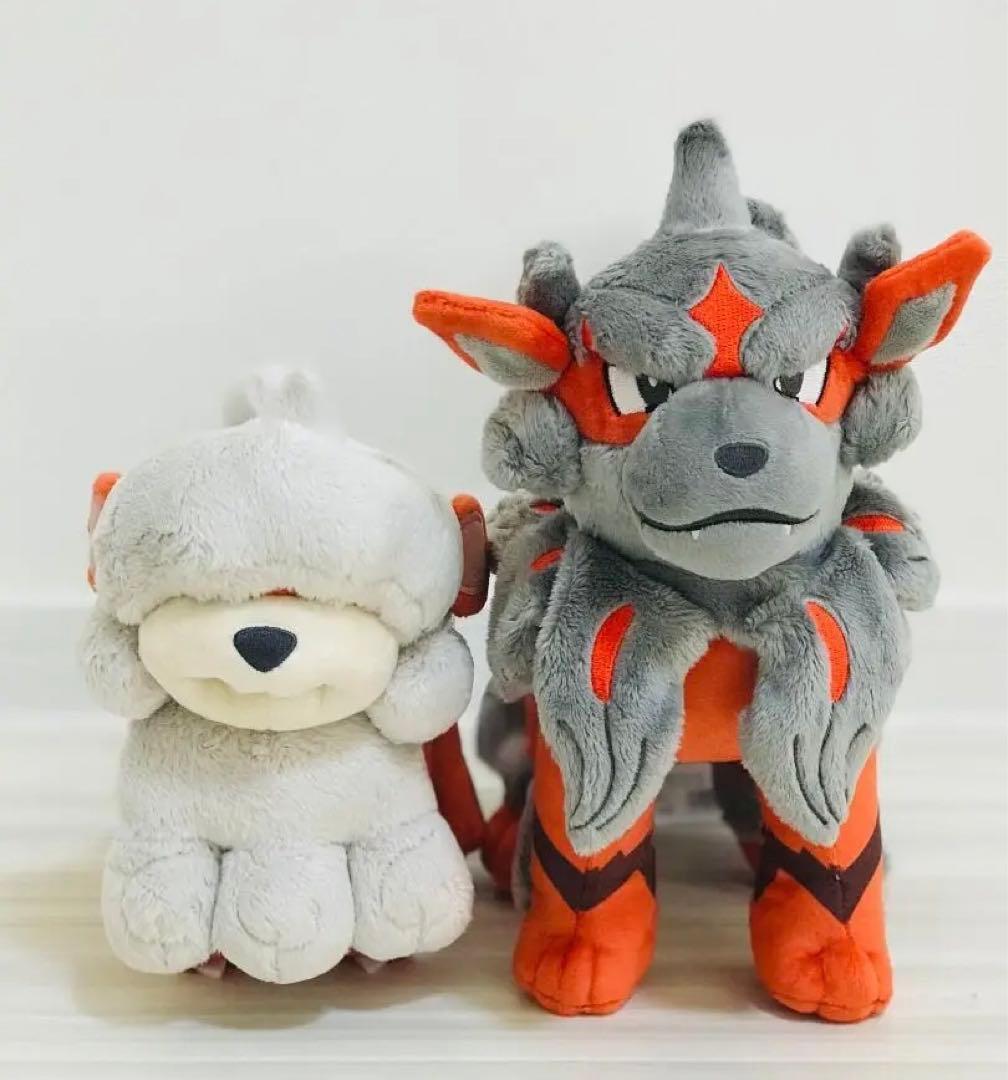 ❤新品・紙タグあり❤ ヒスイウインディ & ヒスイガーディ ぬいぐるみ ポケモン