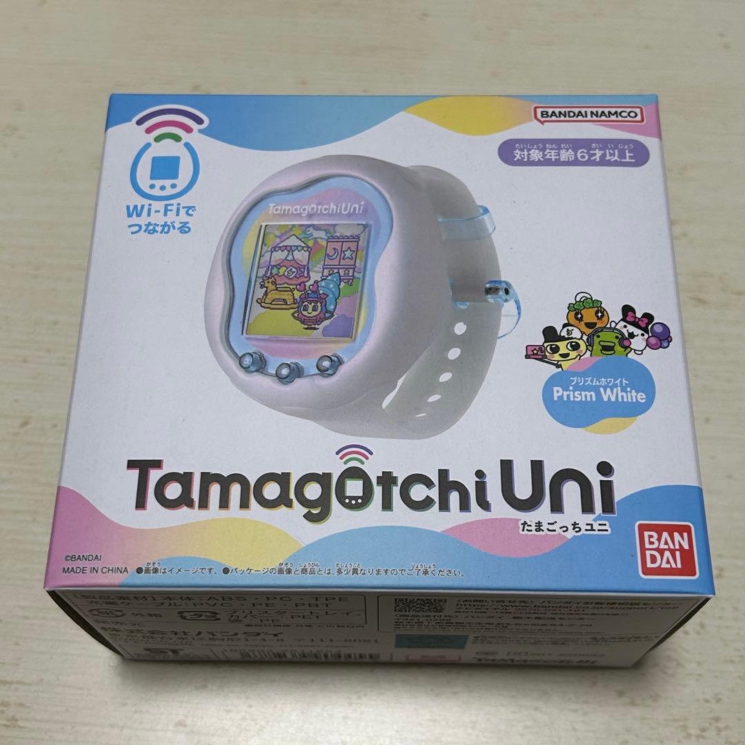 たまごっちユニ プリズムホワイト tamagotchi uni