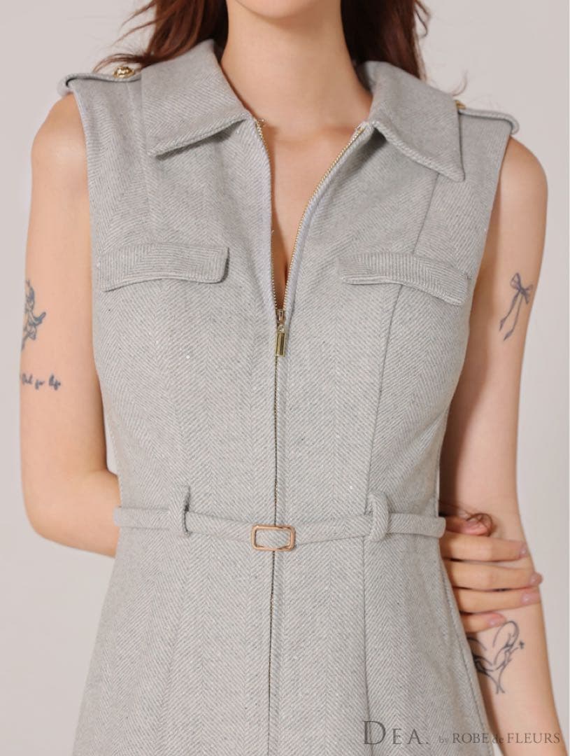 ROBE de FLEURS ローブドフルール ドレス キャバ ミニ DEA