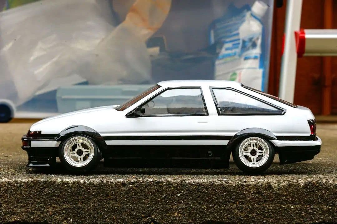 パンドラRC トヨタ AE86 3Drトレノ 未走行 塗装済みボディ