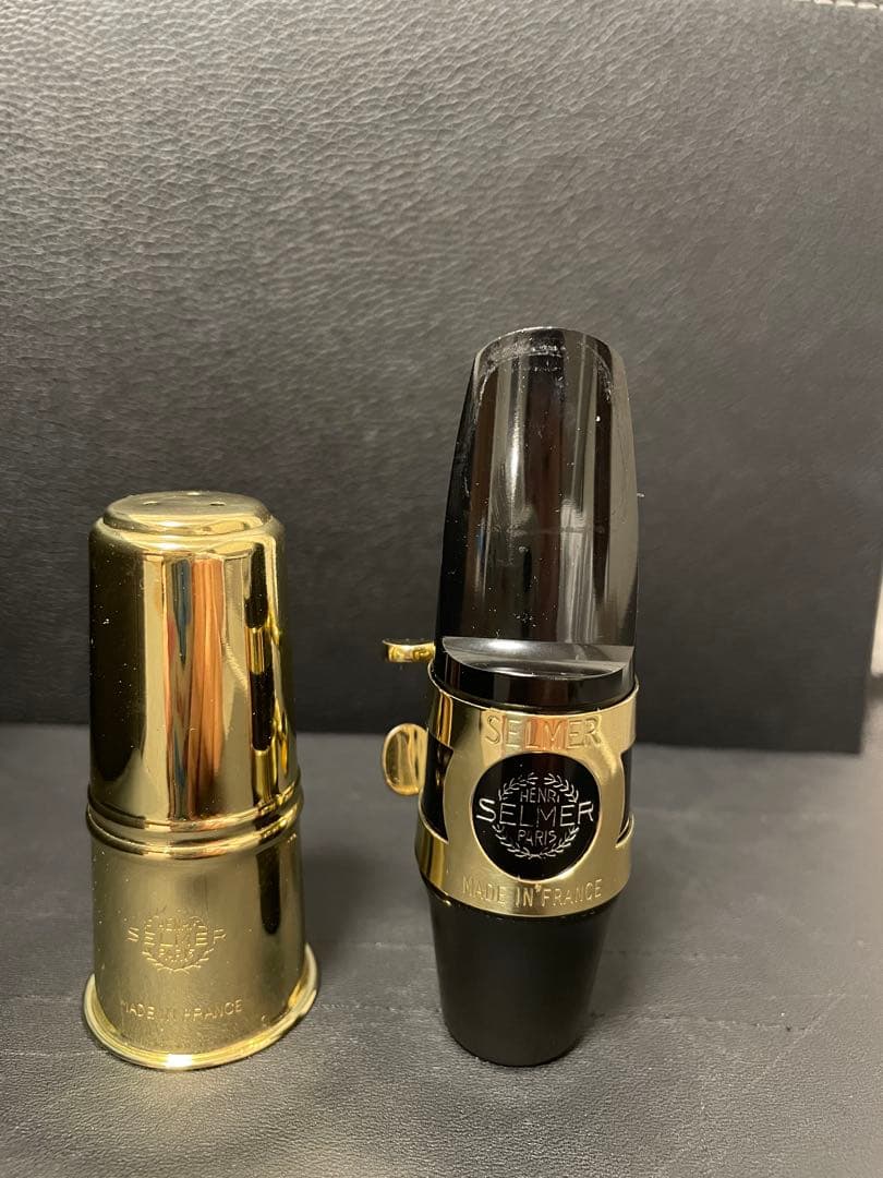 SELMER アルトサックスマウスピース s80 C*&リガチャー　キャップ付き