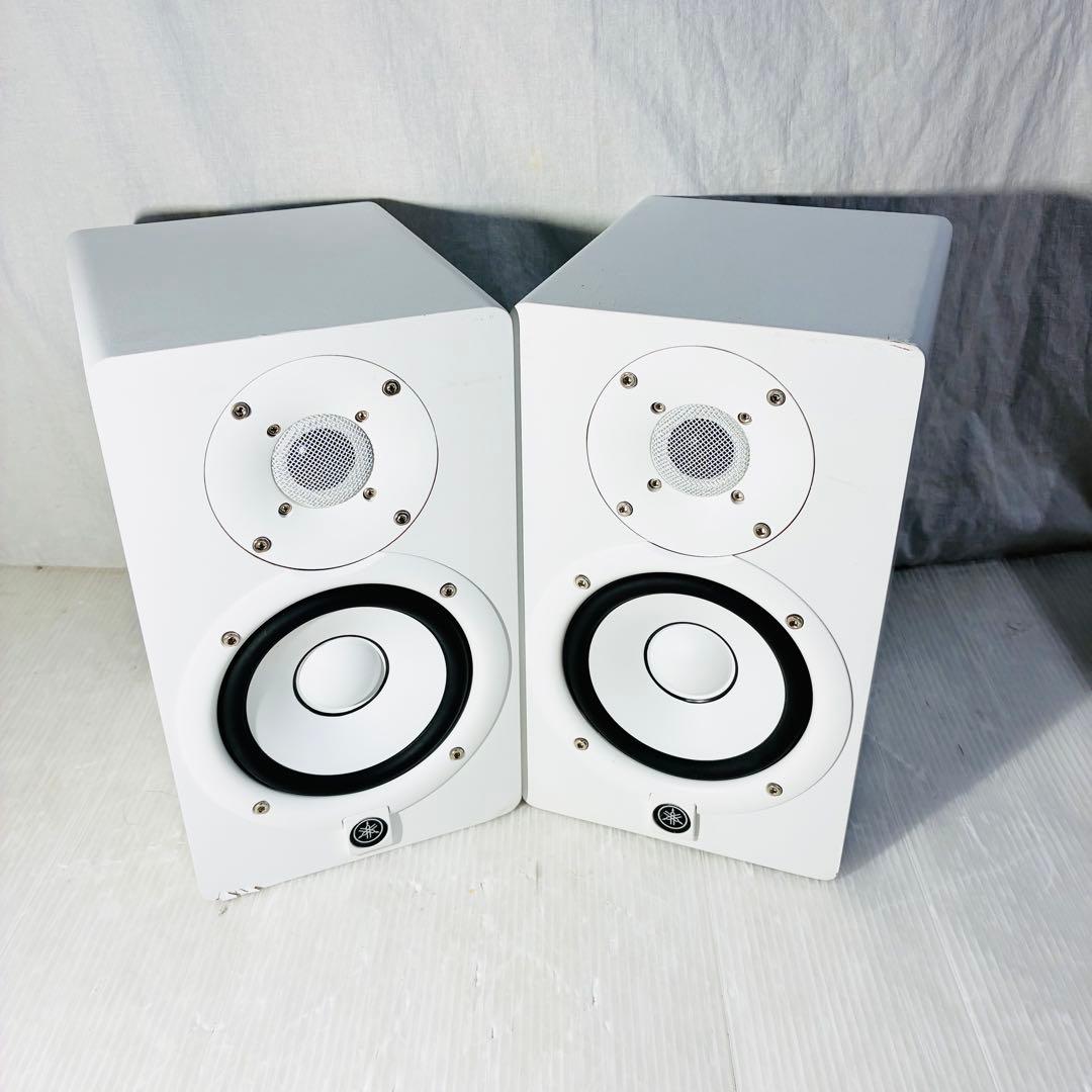 【動作OK】YAMAHA HS5 HS5Wスピーカー ペア ホワイト 要状態確認
