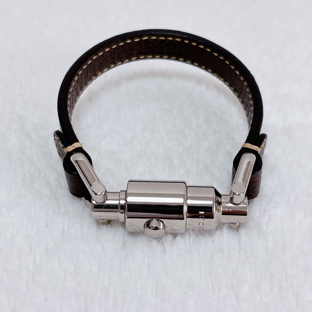 新品未使用⭐︎GUCCIグッチ ピストン クロージャー GGパターン ブレスレット