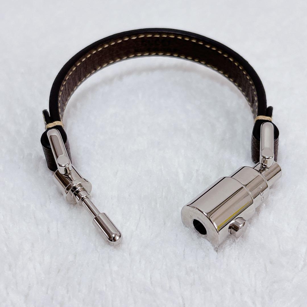 新品未使用⭐︎GUCCIグッチ ピストン クロージャー GGパターン ブレスレット
