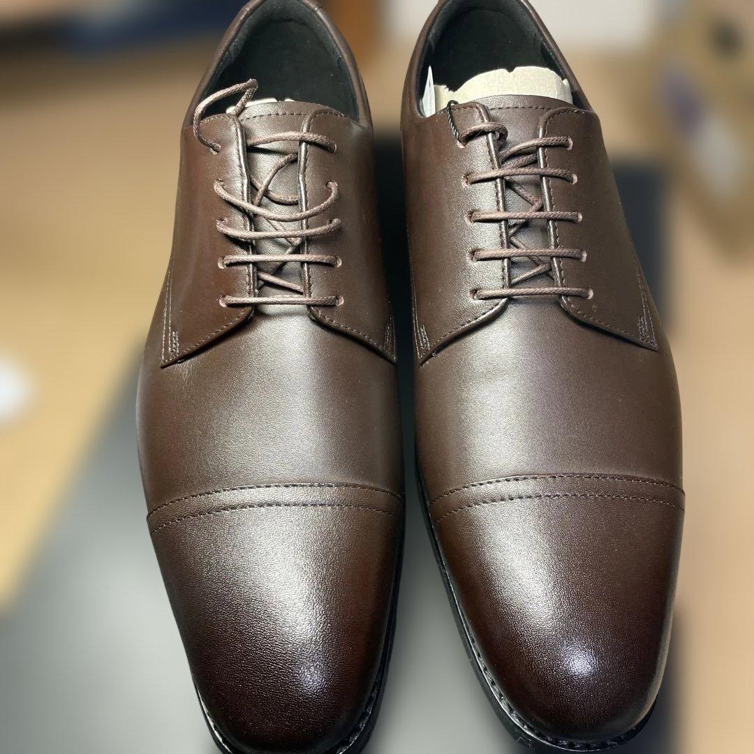 【未使用品・箱付】アシックスランウォーク　ストレートチップ　26.5cm 3E