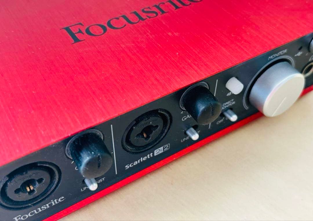 DTM・DAW Focusrite Scarlett 2i2 1st gen