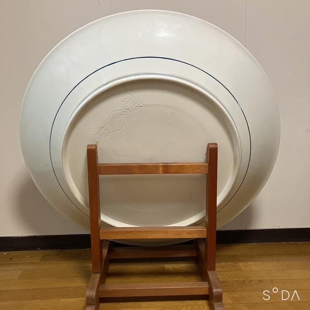 【福岡限定 直接引取or配送】神右衛門　三尺大皿　染付山水絵