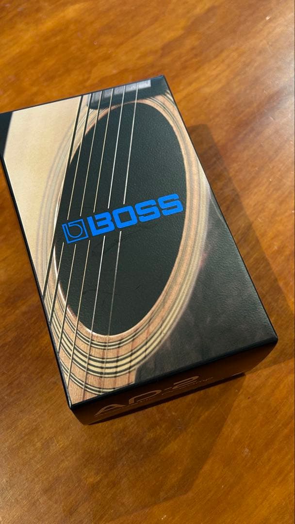 【感動の音】BOSS Acoustic プリアンプAD-2 ＠別売ACアダプタ付