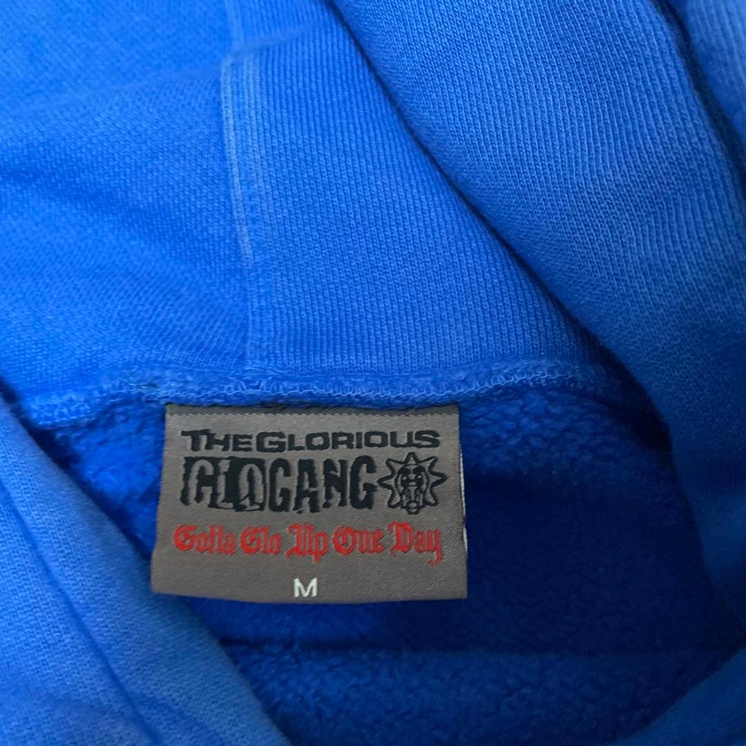 glogang パーカー 青 M