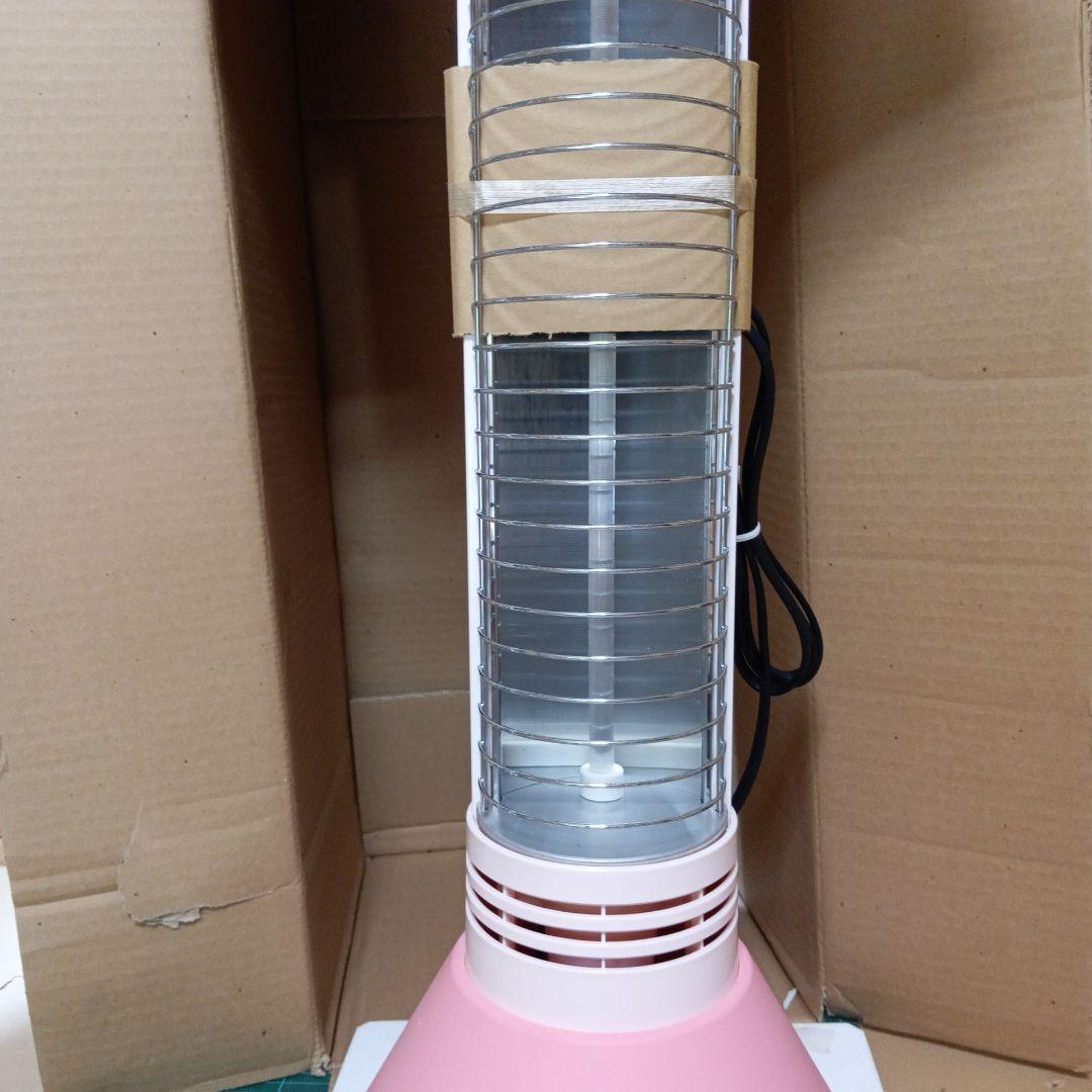 新品　昭和レトロ　ピンク　東芝製　トールボーイ型　電気ストーブ　ＳＲ－V８０３