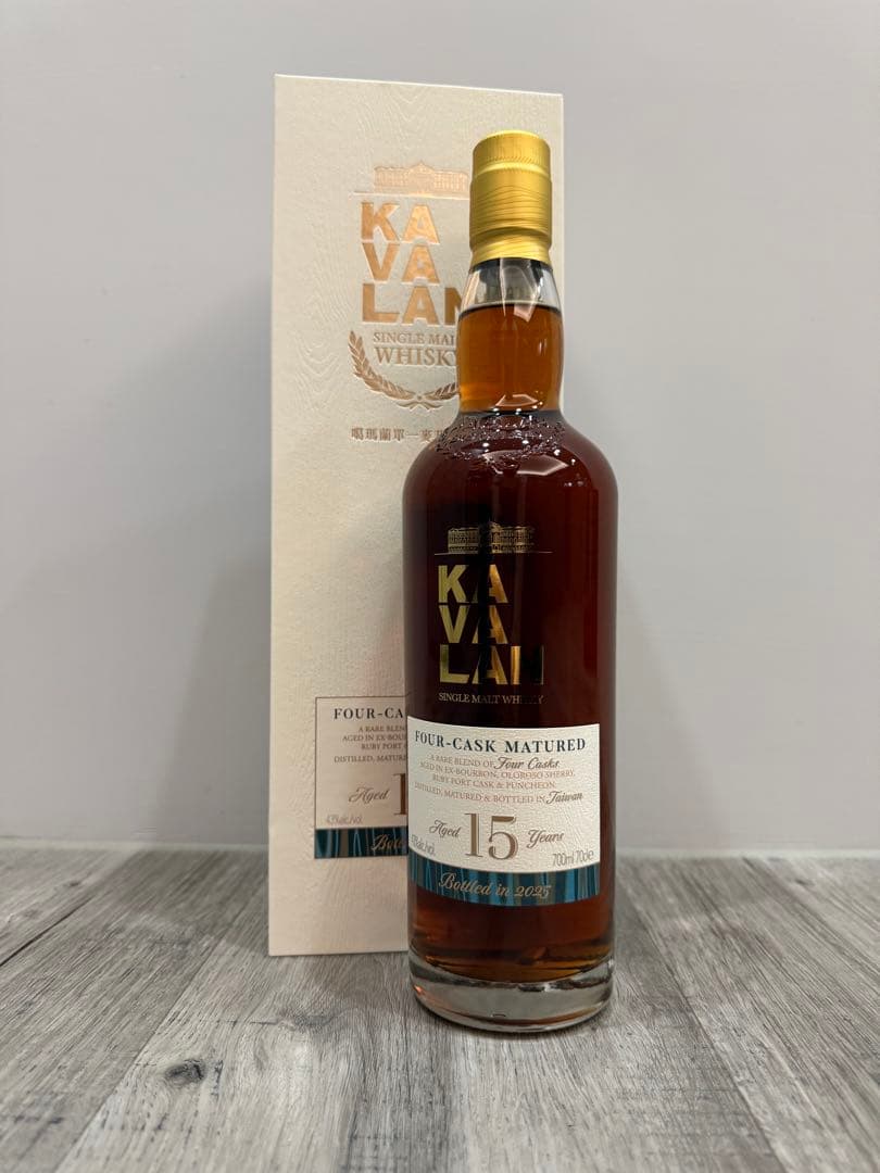 H*様 カバラン 初の15年年数熟成 日本未発売 数量限定 2025 KAVAL