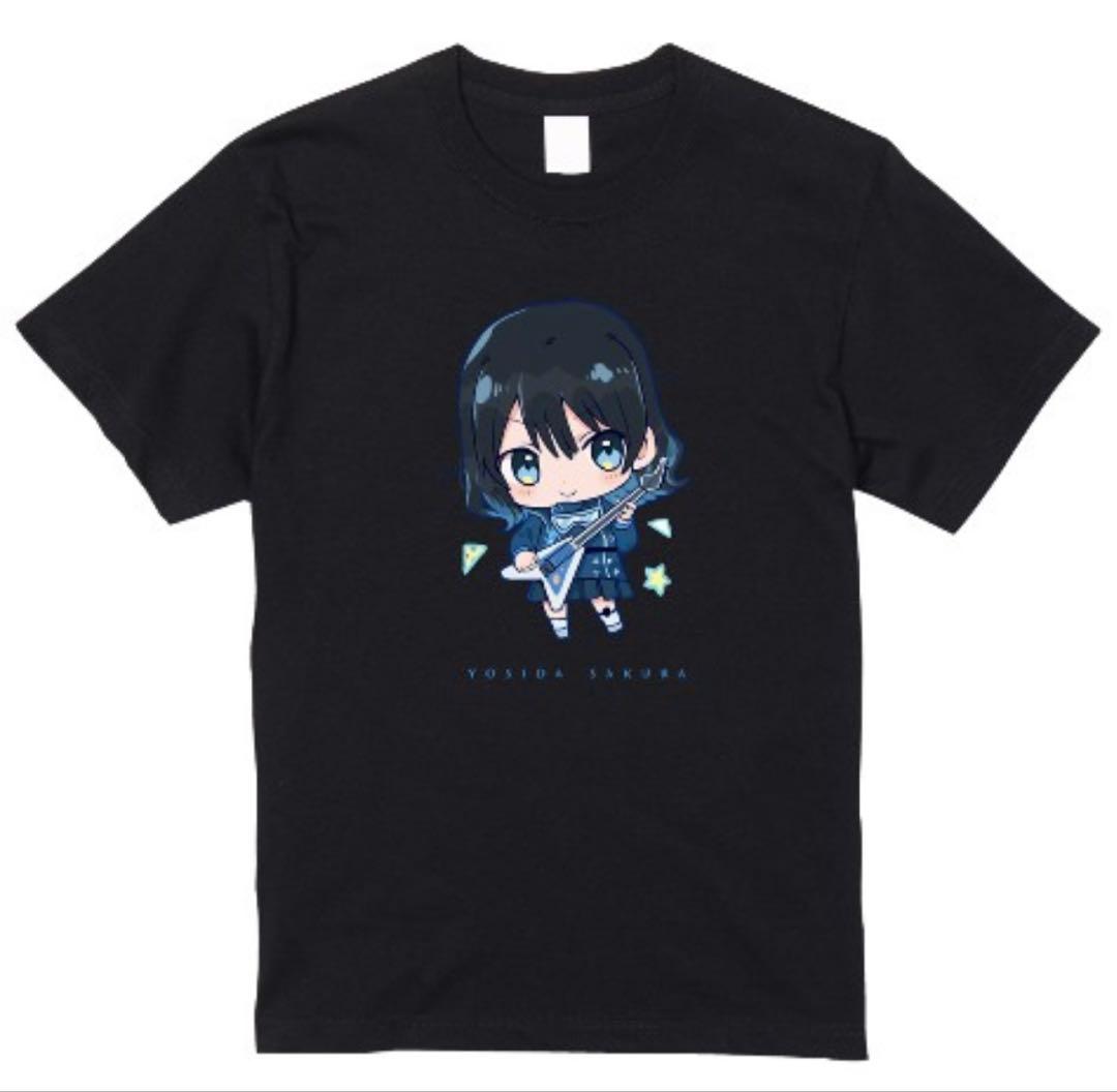 HAGANE よしださくら×海ばたり Tシャツ黒サイズＬ