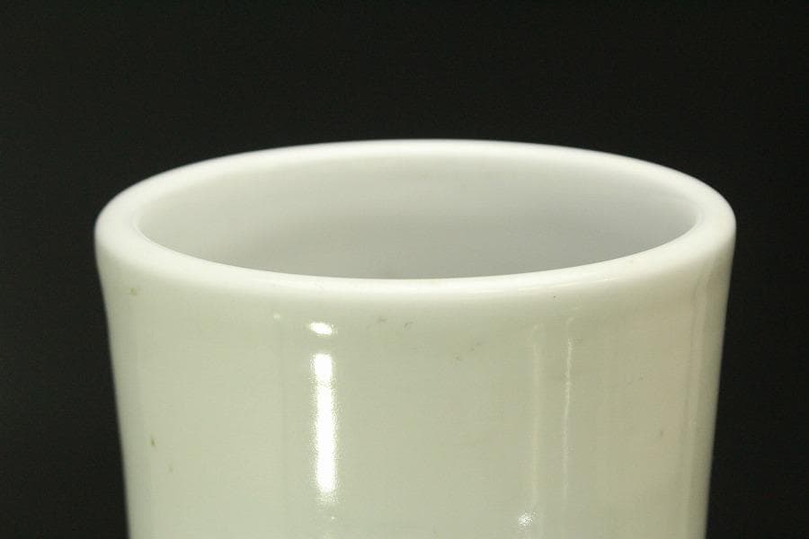 中国美術 色絵 大きな花瓶 高53cm(LC797)