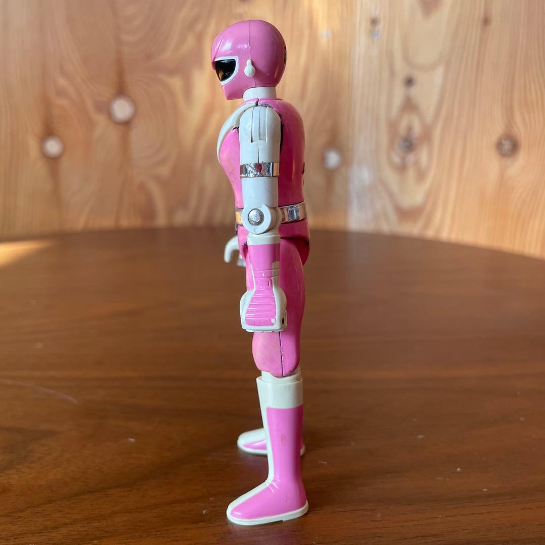 光戦隊マスクマン　超合金　ピンク　当時物 昭和レトロ