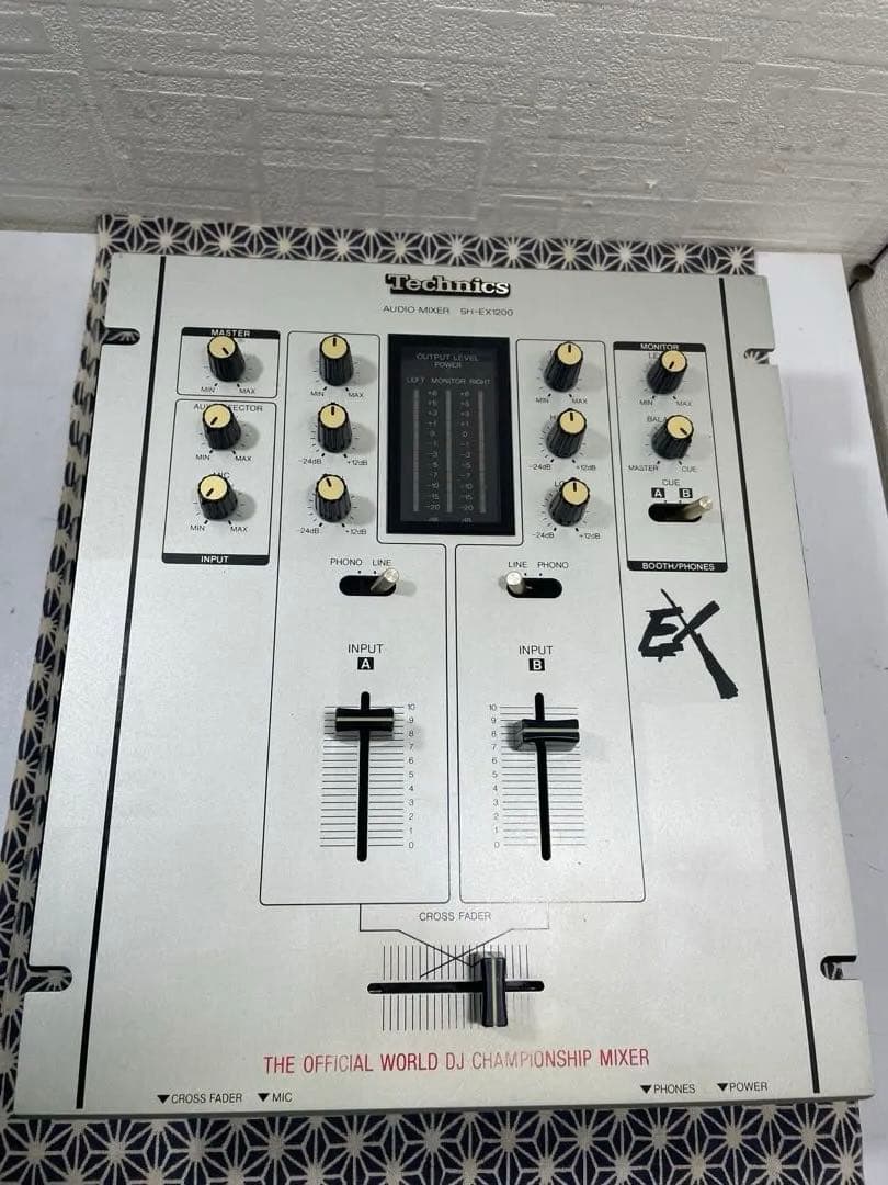 Technics テクニクス　SH-EX1200 メンテナンス　予備CHフェーダ