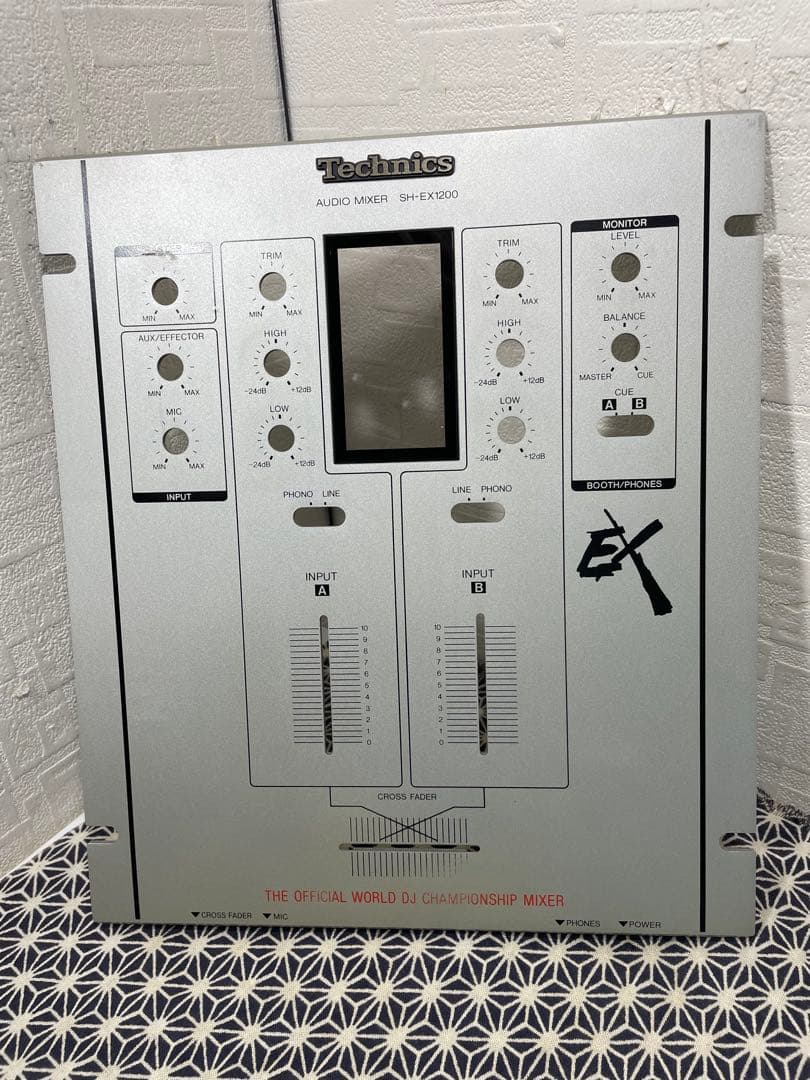 Technics テクニクス　SH-EX1200 メンテナンス　予備CHフェーダ