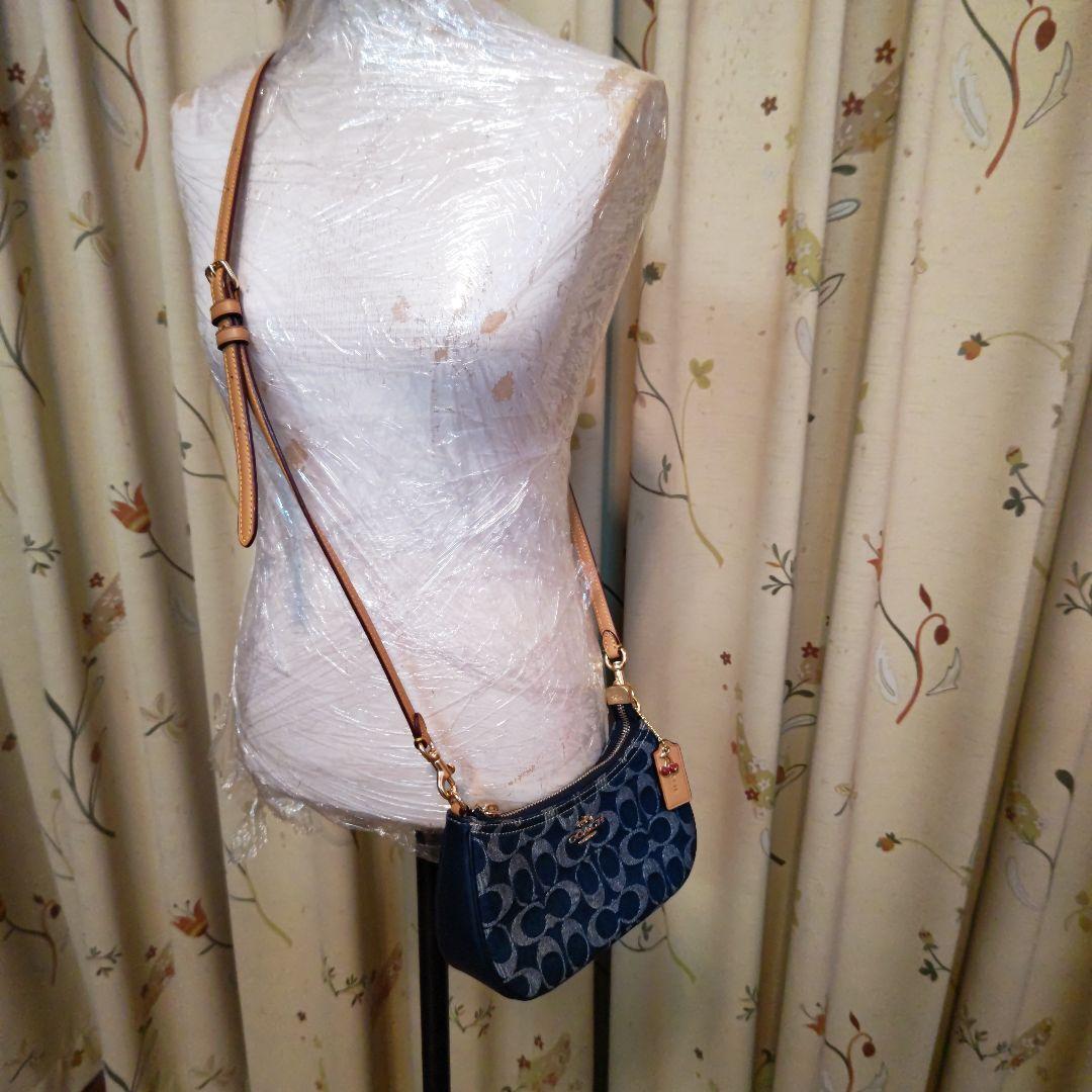 最終お値下げCOACH コーチ ショルダーバッグ ハンドバッグ デニム