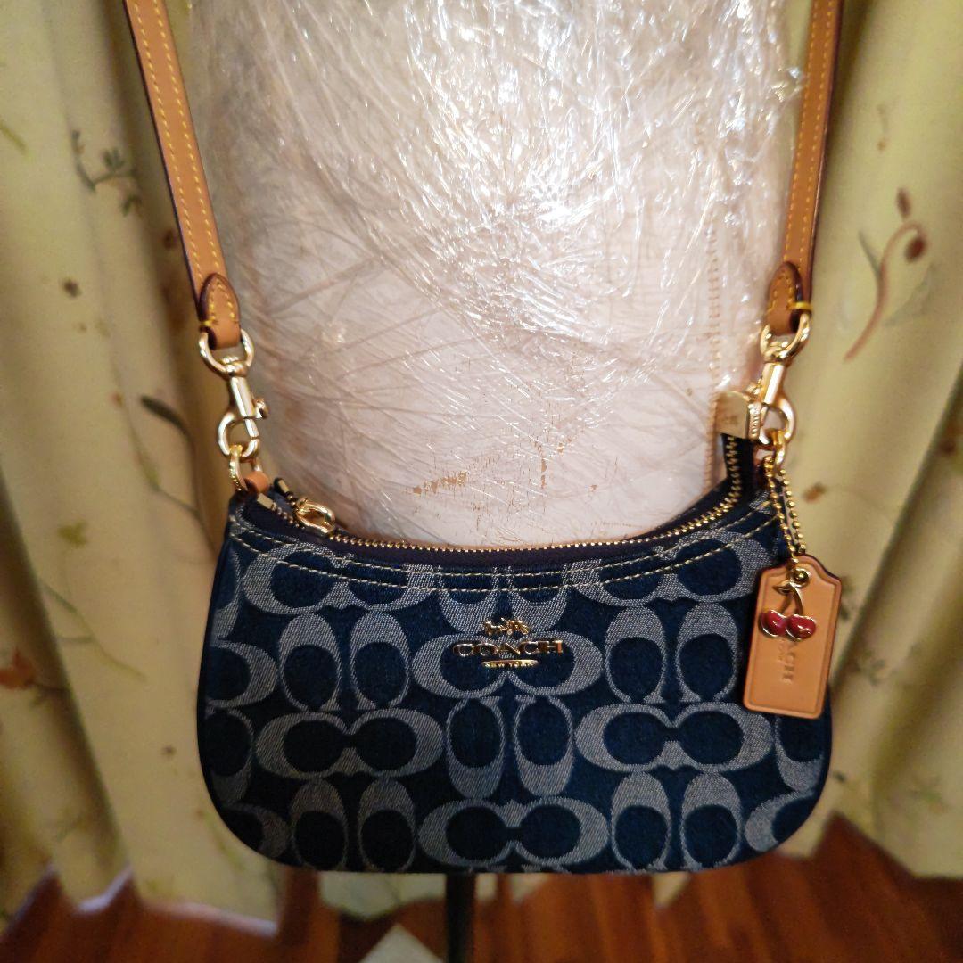 最終お値下げCOACH コーチ ショルダーバッグ ハンドバッグ デニム
